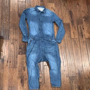 URBAN OUTFITTERS DENIM JEAN JUMPSUIT